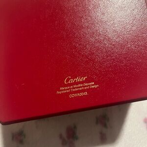 Cartier Luxurious Red Box